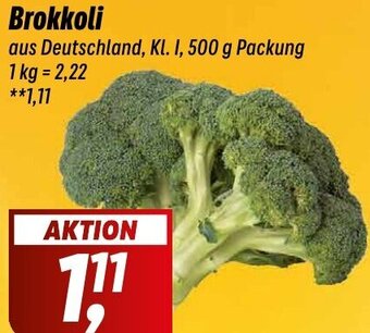 Simmel Brokkoli 500 g Packung Angebot