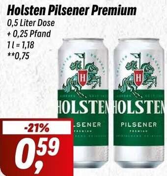 Simmel Holsten Pilsener Premium 0,5 Liter Dose Angebot