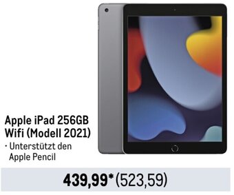 METRO Apple iPad 256GB Wifi (Modell 2021) Angebot