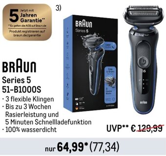 METRO BRAUN Series 5 51-B1000S Angebot