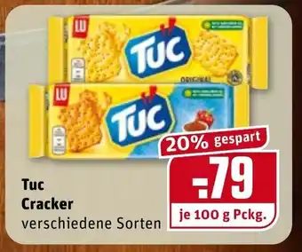 REWE Kaufpark Tuc Cracker 100g Angebot