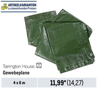 METRO Tarrington House Gewebeplane 4x6 m Angebot