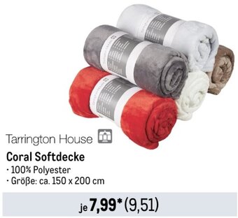METRO Tarrington House Coral Softdecke Angebot