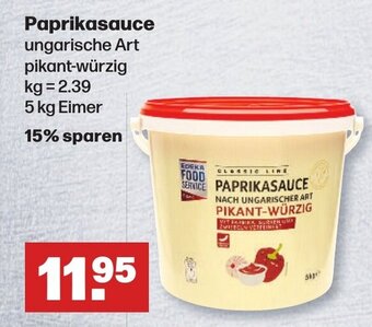 Handelshof Paprikasauce 5 kg Eimer Angebot