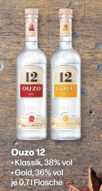 Handelshof Ouzo 12 0,7 l Flasche Angebot