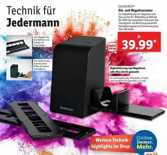 Lidl Dia-Und NEgativscanner Angebot