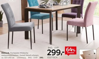 XXXLutz Novel ESSTISCH Angebot