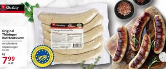 Selgros Quality Original Thüringer Rostbratwurst Angebot