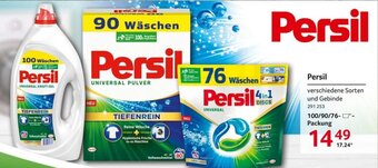 Selgros Persil 100/90/76 Packung Angebot