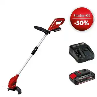 Bauhaus Einhell power x-change 18v maschinenpaket (akku-rasentrimmer + starter-kit (-50%) + 2ah akku gratis) Angebot