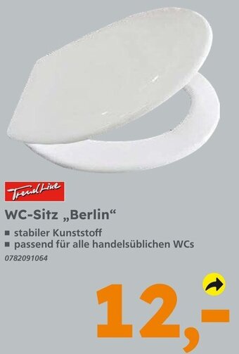 Globus Baumarkt TrendLine WC-Sitz Berlin Angebot