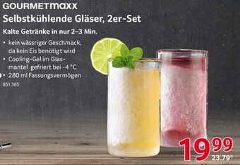 Selgros GOURMETMaxx Selbstkühlende Gläser, 2er-Set Angebot