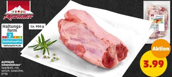 PENNY ALMTALER Schweinshaxe Angebot