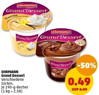 PENNY EHRMANN Grand Dessert 190 g Becher Angebot