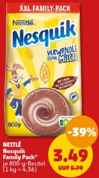 PENNY NESTLÉ Nesquik Family Pack 800-g-Beutel Angebot