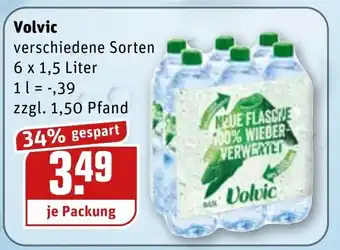 REWE Kaufpark Volvic 6x1,5L Angebot