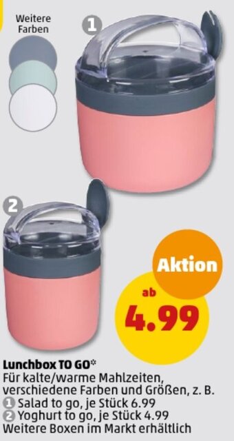 PENNY Lunchbox TO GO Angebot