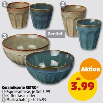 PENNY Keramikserie RETRO Angebot