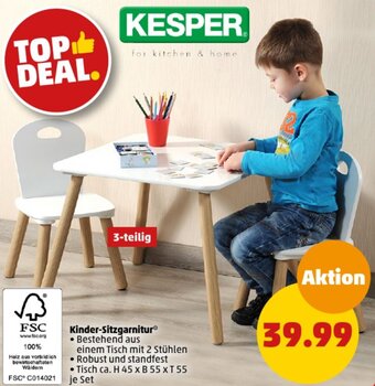 PENNY KESPER Kinder-Sitzgarnitur Angebot