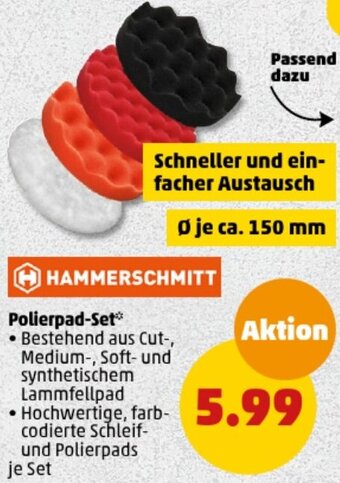 PENNY HAMMERSCHMITT Polierpad-Set Angebot