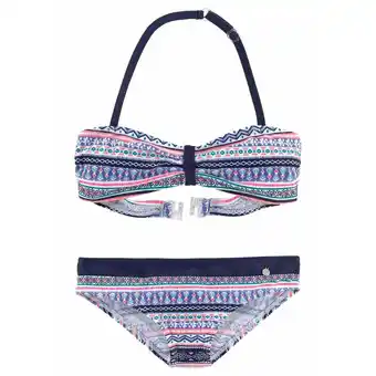 Decathlon S.oliver s.oliver red label beachwear bandeau-bikini im frechen streifen-look Angebot