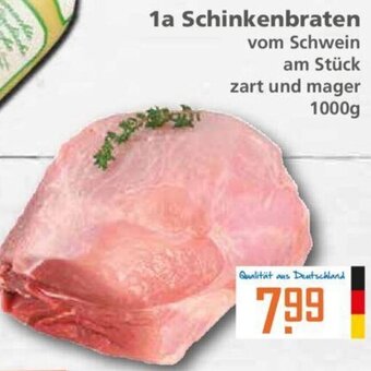 Klaas und Kock 1a Schinkenbraten 1000 g Angebot