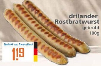 Klaas und Kock drilander Rostbratwurst 100 g Angebot