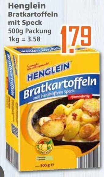 Klaas und Kock Henglein Bratkartoffeln mit Speck 500g Packung Angebot