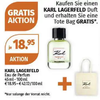 Müller Karl Lagerfeld Eau de Parfum 45-100ml Angebot