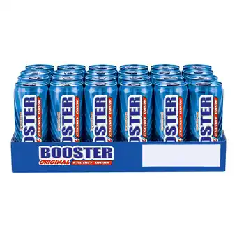 Netto Marken-Discount Booster energy drink original 0,33 liter dose, 24er pack Angebot