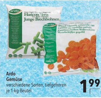 CITTI Markt Ardo Gemüse verschiedene Sorten, tiefgefroren je 1-kg-Beutel Angebot