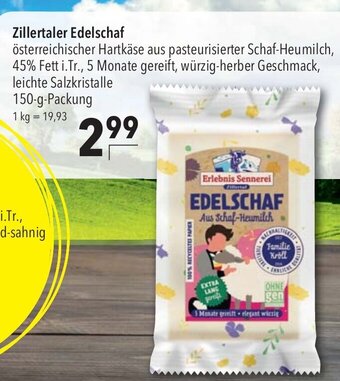 CITTI Markt Zillertaler Edelschaf 150g Angebot