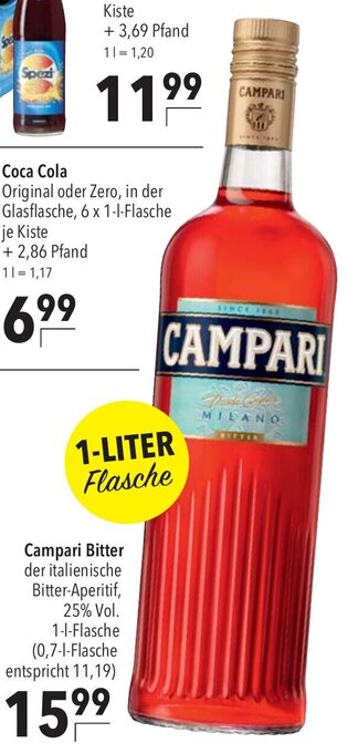 CITTI Markt Campari Bitter 1L Angebot