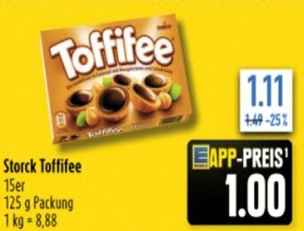 diska Storck Toffifee 15er 125 g Angebot