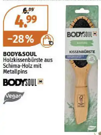 Müller Body & Soul Holzkissenbürste Angebot