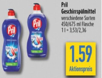 diska Pril Geschirrspülmittel 450/675 ml Angebot