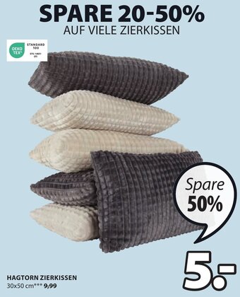 Jysk HAGTORN ZIERKISSEN Angebot