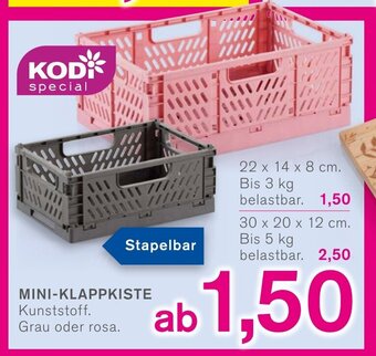 KODi KODI special MINI-KLAPPKISTE Angebot