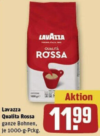 REWE Lavazza Qualita Rossa 1000-g-Pckg. Angebot