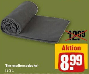 REWE Thermofleecedecke Angebot