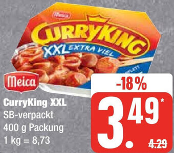 Edeka Meica CurryKing XXL 400 g Packung Angebot