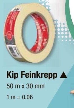 V Markt Kip Feinkrepp 50 m x 30 mm Angebot