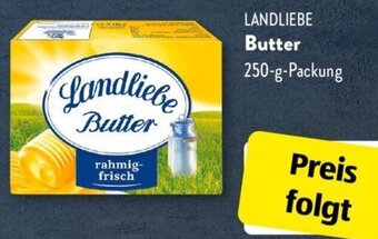 Aldi Süd LANDLIEBE Butter 250-g-Packung Angebot