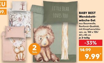 Kaufland BABY BEST Wendebettwäsche-Set 2-teilig Angebot