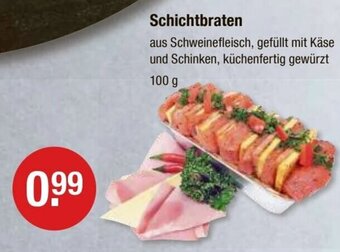 V Markt Schichtbraten 100g Angebot