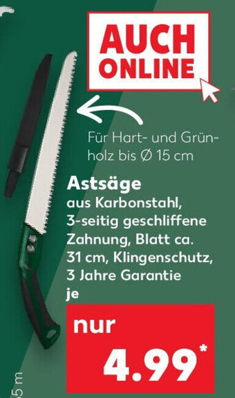Kaufland Astsäge Angebot