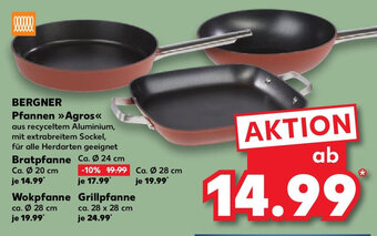 Kaufland BERGNER Pfannen Agros Ca. Ø 20 cm Angebot