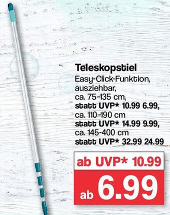 Famila Nord West LEIFHEIT Teleskopstiel Angebot