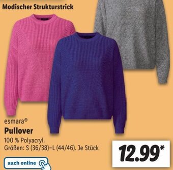 Lidl esmara Pullover Angebot