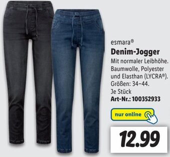 Lidl esmara Denim-Jogger Angebot